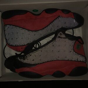 (SOLD) Red and Black Athletic Jordan Sneakers